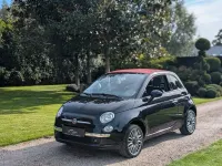 Gebraucht Fiat 500 Lounge 69 PS (50 kW) 2014 Schwarz Cabrio
