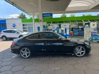 Gebraucht Mercedes C180 AMG line 156 PS (114 kW) 2016 Schwarz Coupé