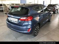 Gebraucht Ford Fiesta Titanium 101 PS (74 kW) 2022 Chromablau metallic Kleinwagen