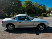 Occasion Mazda MX5 110 ch (80 kW) 2001 Argent Cabriolet