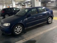 Gebraucht Opel Astra 84 PS (61 kW) 2002 Blau Kleinwagen