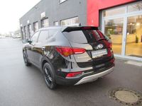 gebraucht Hyundai Santa Fe blue 2.2 CRDI 4WD Automatik 7-Sitzer Premium