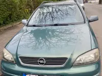 Gebraucht Opel Astra 101 PS (74 kW) 2003 Blau Kombi