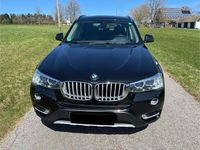 Gebraucht BMW X3 Advantage 258 PS (189 kW) 2016 Schwarz SUV