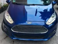 Gebraucht Ford Fiesta 101 PS (74 kW) 2014 Blau Kleinwagen