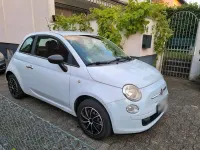Gebraucht Fiat 500 70 PS (51 kW) 2009 Blau Cabrio