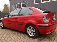Gebraucht BMW 316 Compact 116 PS (85 kW) 2001 Rot Kleinwagen