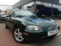 Gebraucht Mazda MX5 110 PS (80 kW) 2000 Grün Cabrio