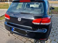 Gebraucht VW Golf VI 122 PS (89 kW) 2010 Schwarz Kleinwagen