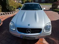 Gebraucht Mercedes SLK230 193 PS (141 kW) 1998 Silber Cabrio