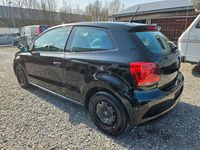Gebraucht VW Polo Trendline 60 PS (44 kW) 2010 Schwarz Kleinwagen
