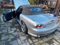 Gebraucht Mazda MX5 110 PS (80 kW) 2000 Silber Cabrio