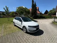 Gebraucht Skoda Rapid Clever 95 PS (69 kW) 2018 Weiß Kleinwagen