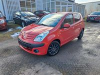 Gebraucht Nissan Pixo Acenta 68 PS (50 kW) 2009 Rot Kleinwagen