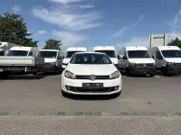 Gebraucht VW Golf VI Highline 122 PS (89 kW) 2009 Weiß Kleinwagen