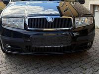 Gebraucht Skoda Fabia Ambiente 75 PS (55 kW) 2008 Schwarz Limousine
