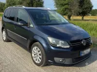 Gebraucht VW Touran Highline 140 PS (102 kW) 2012 Blau Van / Kleinbus