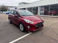 Gebraucht Ford Fiesta Titanium 101 PS (74 kW) 2019 Rubyrot (metallic) Kleinwagen