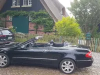Gebraucht Mercedes CLK240 Elegance 170 PS (125 kW) 2004 Schwarz Cabrio