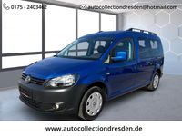 Gebraucht VW Caddy Maxi 105 PS (77 kW) 2011 Blau Van / Kleinbus