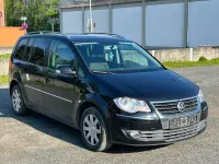 Gebraucht VW Touran Highline 170 PS (125 kW) 2008 Schwarz Van / Kleinbus