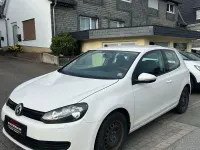 Usata VW Golf VI Trendline 80 CV (58 kW) 2009 Bianco Utilitaria