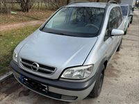 Gebraucht Opel Zafira 125 PS (91 kW) 2003 Silber Van / Kleinbus