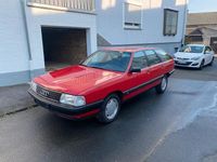 Gebraucht Audi 100 116 PS (85 kW) 1989 Rot Kombi