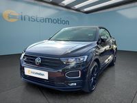 Gebraucht VW T-Roc Cabriolet 150 PS (110 kW) 2021 Schwarz Cabrio