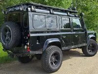 Gebraucht Land Rover Defender SE 122 PS (89 kW) 2005 Schwarz Kombi