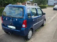 Gebraucht Opel Agila 58 PS (42 kW) 2002 Blau Van / Kleinbus