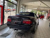 Gebraucht Mercedes CLK200 Elegance 163 PS (119 kW) 2001 Blau Cabrio