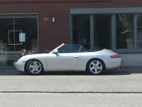 Gebraucht Porsche 996 300 PS (220 kW) 1999 Silber Cabrio