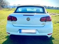 Gebraucht VW Golf Cabriolet Life 105 PS (77 kW) 2013 Weiß Cabrio