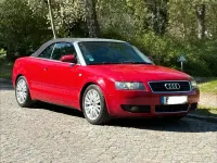 Gebraucht Audi A4 Cabriolet 170 PS (125 kW) 2004 Rot Cabrio