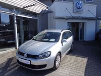Gebraucht VW Golf VI 105 PS (77 kW) 2010 Silber metallic Kleinwagen