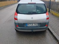 Gebraucht Renault Scénic II Authentique 111 PS (81 kW) 2007 Silber Van / Kleinbus