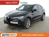 Gebraucht Alfa Romeo Stelvio Tech Edition 209 PS (153 kW) 2018 Schwarz SUV