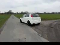 Gebraucht Fiat Punto 70 PS (51 kW) 2008 Weiß Kleinwagen