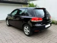 Gebraucht VW Golf VI Team 105 PS (77 kW) 2010 Schwarz Kleinwagen