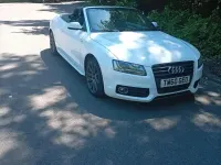 Gebraucht Audi A5 Cabriolet S-Line 240 PS (176 kW) 2010 Weiß Cabrio