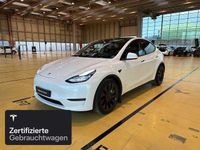 Gebraucht Tesla Model Y Performance 392 kW (533 PS) 2022 Weiß SUV