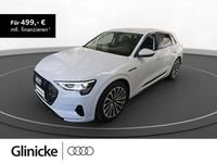 Gebraucht Audi e-tron Advanced 300 kW (408 PS) 2023 Gletscherweiß metallic SUV