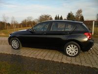 gebraucht BMW 116 i Schwarz NEUES Modell Klima 76 Tkm!!