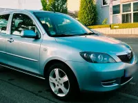 Gebraucht Mazda 2 80 PS (58 kW) 2008 Blau Kleinwagen