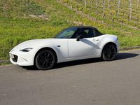 Gebraucht Mazda MX5 Exclusive-Line 131 PS (96 kW) 2018 Weiß Cabrio