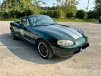 Gebraucht Mazda MX5 110 PS (80 kW) 2000 Grün Cabrio