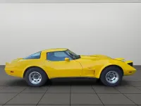 Second-hand Corvette C3 179 CP (131 kW) 1978 Galben Coupe