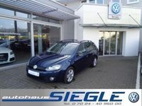 Gebraucht VW Golf VII Match 140 PS (102 kW) 2012 Blau metallic Kombi