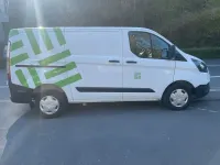 Second-hand Ford Transit Custom 105 CP (77 kW) 2020 Alb Monovolum